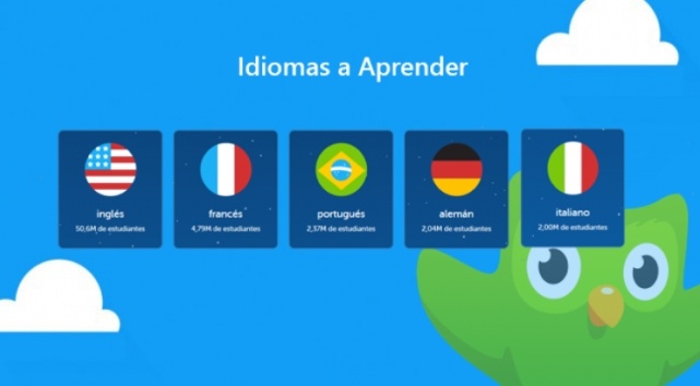 Idiomas Duolingo