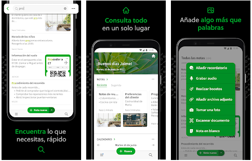 Evernote para Android 2022